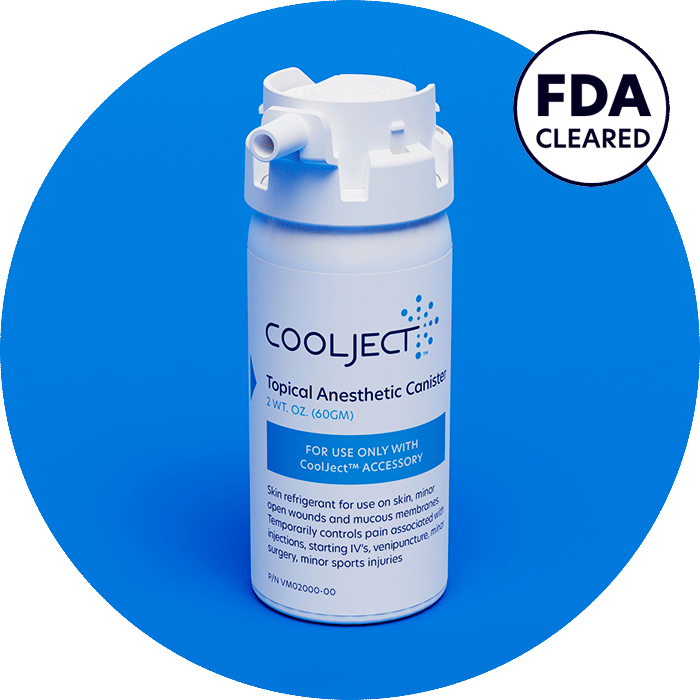 VapoCoolShot Inc. VapoCoolShot Inc. VM02000-12 CoolJect Topical Anesthetic Canister Supplies reLink Medical