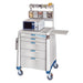 Capsa Healthcare Capsa Healthcare AM8MC-EB-C-DR121 Compact Cart 36" H x 24" D x 31" Medical Furniture reLink Medical