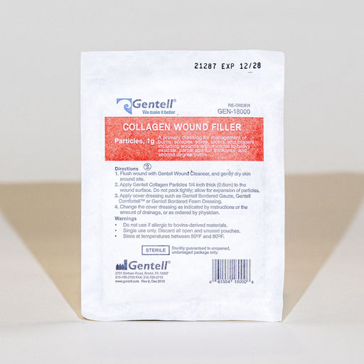 Gentell Gentell GEN-18000 Collagen Particles 1g Supplies reLink Medical