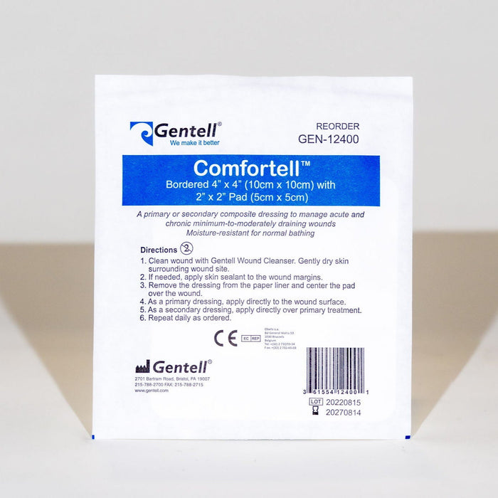 Gentell GEN-12400 Comtell Water Resistant 4" x 4"