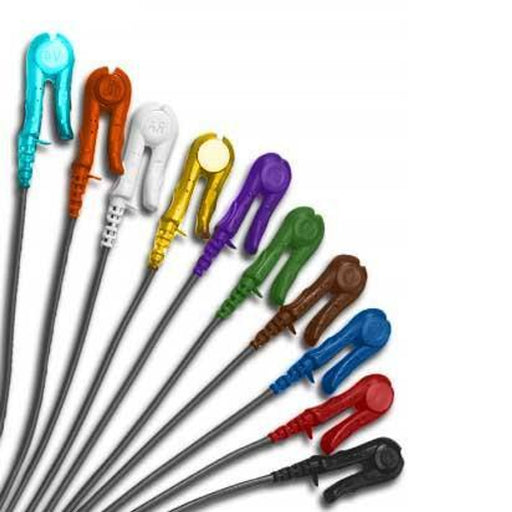 Conmed Conmed DL54-10 Safety Leadwires 54" Grabber 10A Colors Cables reLink Medical