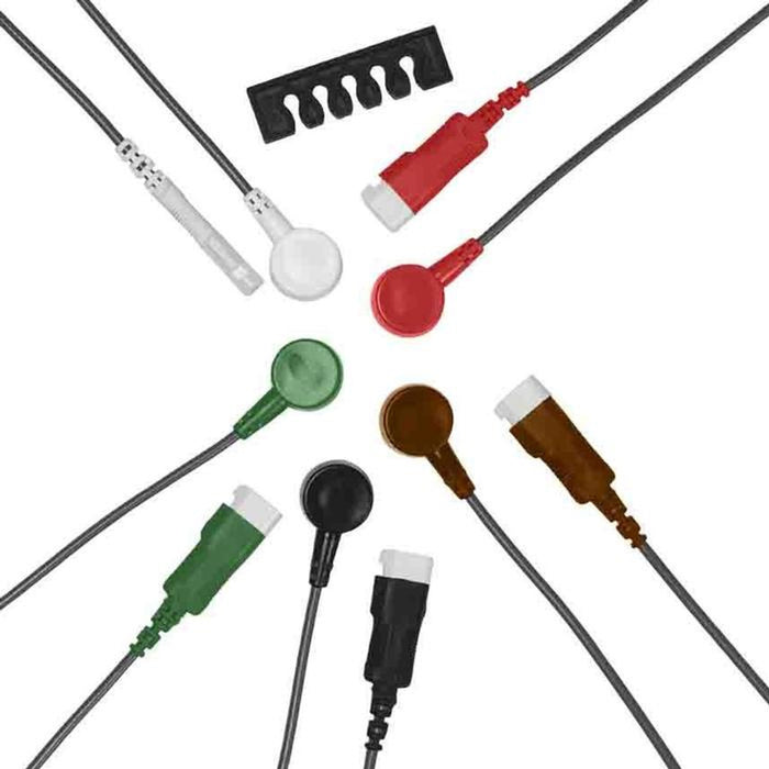 Conmed Conmed FSA40-005 Safety Leadwires 40" Grabber Black Cables reLink Medical