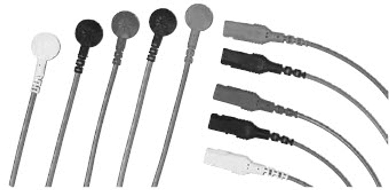 Conmed Corporation Conmed Corporation FSP40-005 Safety Leadwires 40" Snap Black Cables reLink Medical