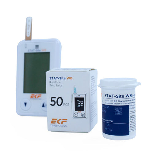 EKF Diagnostics EKF Diagnostics 7010-050 Stat-Site WB Blood Glucose Strips Supplies reLink Medical