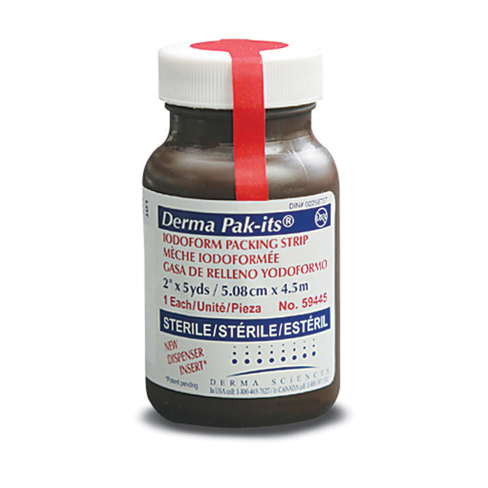 Gentell 59445 Iodom Packing Strip with Dispenser 2" x 5 yds