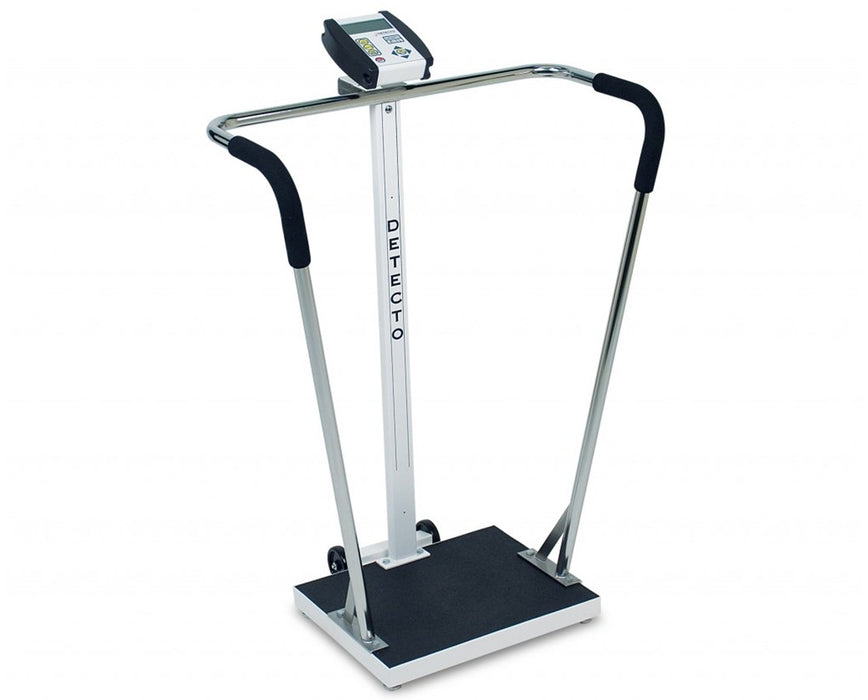 Detecto Detecto 6855-C Waist-High Bariatric Stand-On Handrail Scale w/ Scales reLink Medical