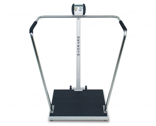 Detecto Detecto 6856-C-AC High Capacity Waist High Handrail Scale w/ Scales reLink Medical