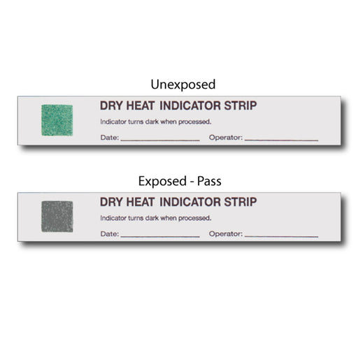 Crosstex International Crosstex International DIS-100 Indicator Strip Dry Heat 4" Supplies reLink Medical