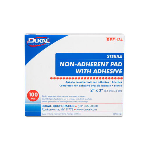 Dukal Corporation Dukal Corporation 124 Non-Adherent Pad Dressing with Adhesive 2" x Supplies reLink Medical