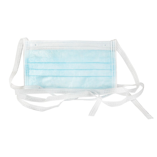 Dukal Corporation Dukal Corporation 1540 Surgical Face Mask Tie 3-Ply Blue 50/bx 6 Supplies reLink Medical