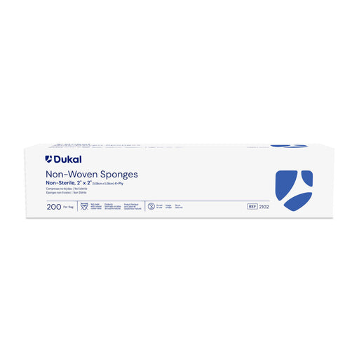 Dukal Corporation Dukal Corporation 2102 Clinisorb Non-Woven Sponge 2" x 2" 4-Ply Supplies reLink Medical