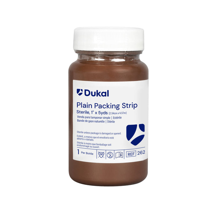 Dukal Corporation Dukal Corporation 262 Plain Packing Strips 1" x 5 yds Sterile Supplies reLink Medical