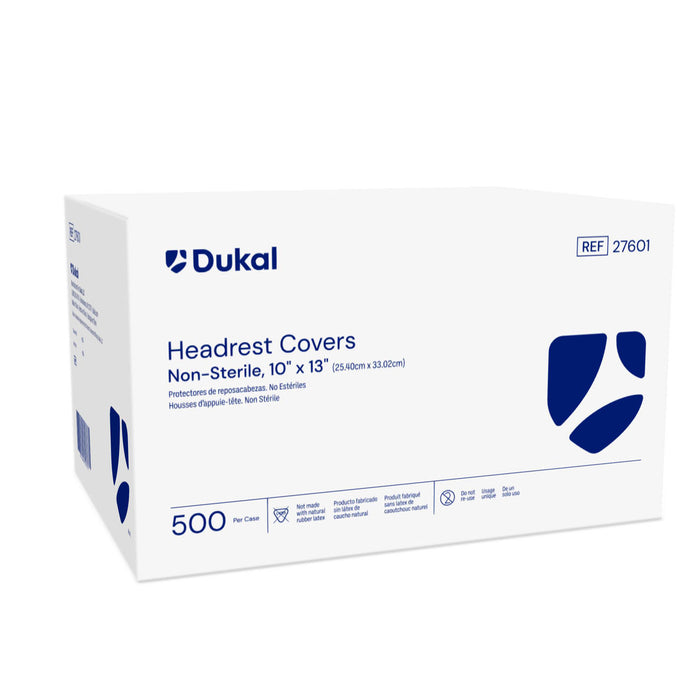 Dukal Corporation Dukal Corporation 27601 Headrest Covers Tissue/ Poly 10" x 13" Supplies reLink Medical