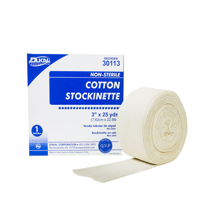 Dukal Corporation Dukal Corporation 30113 Stockinette 3" x 25 yds Cotton 6 Supplies reLink Medical