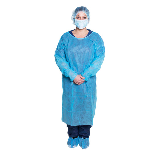 Dukal Corporation Dukal Corporation 301BL Isolation Gown One Size Blue 10/bg 5 Supplies reLink Medical
