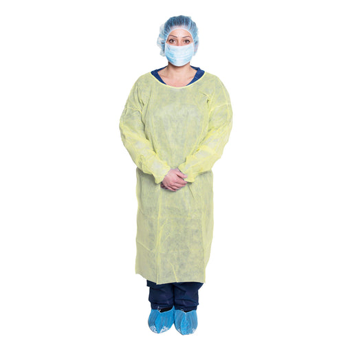 Dukal Corporation Dukal Corporation 301XL Isolation Gown XL Yellow NS 10/bg 5 Supplies reLink Medical