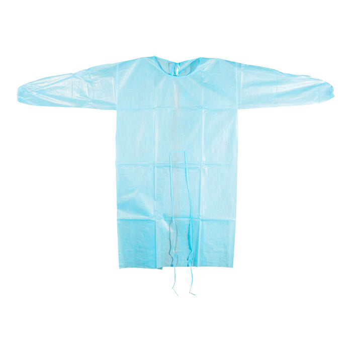 Dukal Corporation Dukal Corporation 303BL Isolation Gown Poly Coated Impervious Supplies reLink Medical