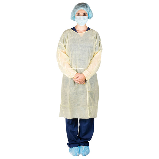 Dukal Corporation Dukal Corporation 303 Isolation Gown Poly Coated Impervious Supplies reLink Medical