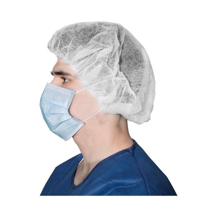 Dukal Corporation Dukal Corporation 324W Bouffant Cap 24" White 100/bx 5 Supplies reLink Medical