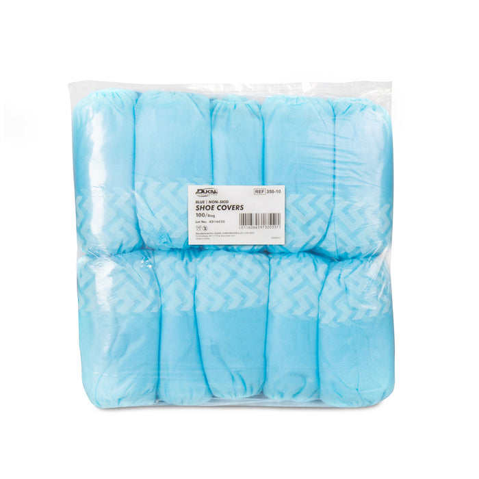 Dukal Corporation Dukal Corporation 350-10 Shoe Covers Non Skid One Size Fits All Supplies reLink Medical
