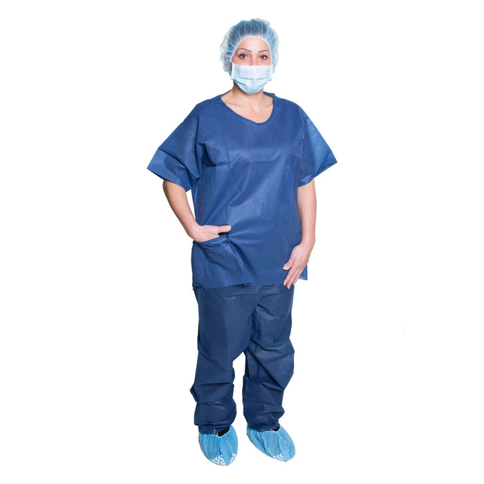 Dukal Corporation Dukal Corporation 375XL Scrub Shirt X-Large Disposable 10/bg 5 Supplies reLink Medical