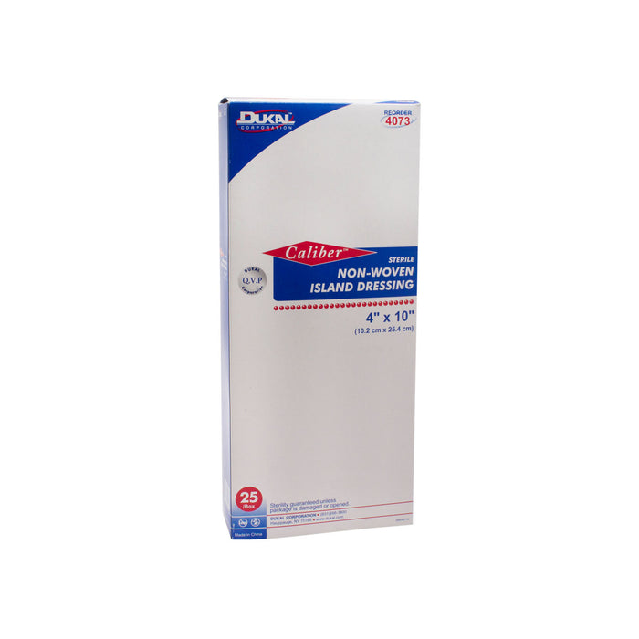 Dukal Corporation Dukal Corporation 4073 Island Dressing 4" x 10" Non-Woven Adhesive Supplies reLink Medical