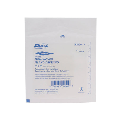 Dukal Corporation Dukal Corporation 4075 Island Dressing 4" x 4" Non-Woven Adhesive Supplies reLink Medical