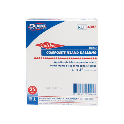 Dukal Corporation Dukal Corporation 4082 Composite Island Dressing 4" x 4" Sterile Supplies reLink Medical