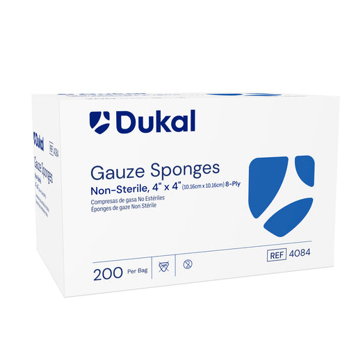 Dukal Corporation Dukal Corporation 4084 Gauze Sponge 4" x 4" Non-Sterile 8-Ply Supplies reLink Medical