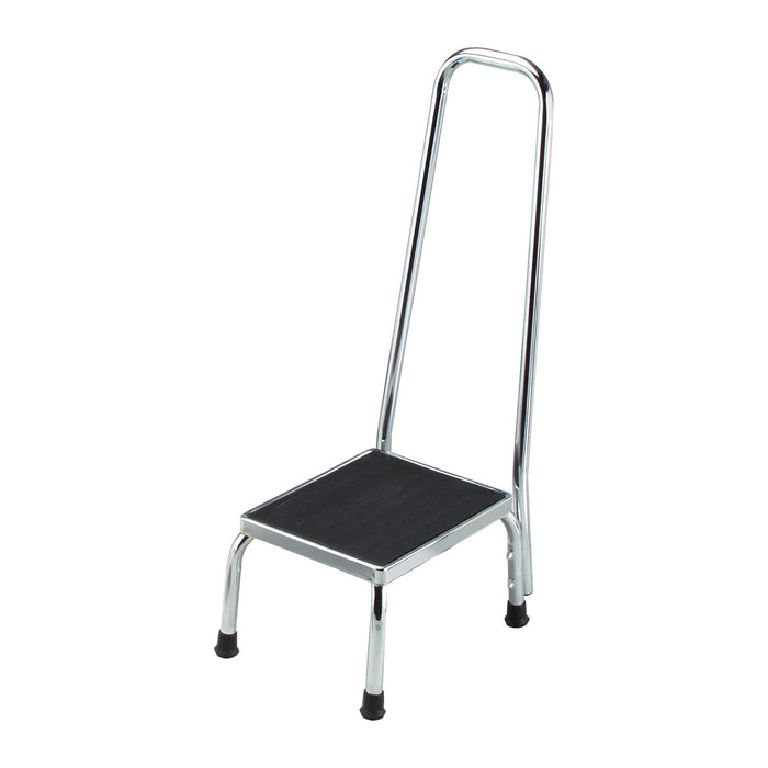 Dukal Corporation Dukal Corporation 4349-2 Footstool with Handrail Chrome Medical Furniture reLink Medical