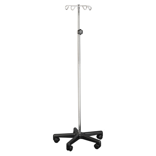 Dukal Corporation Dukal Corporation 4356-SS IV Stand 4 Hook 5 Caster 23" x 45" x Supplies reLink Medical