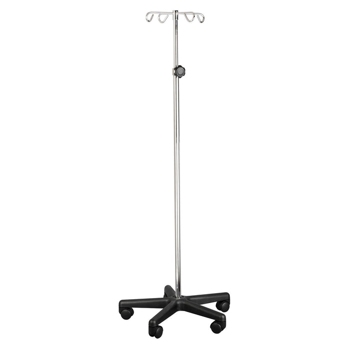 Dukal Corporation Dukal Corporation 4356-SS IV Stand 4 Hook 5 Caster 23" x 45" x Supplies reLink Medical