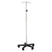 Dukal Corporation Dukal Corporation 4356-SS IV Stand 4 Hook 5 Caster 23" x 45" x Supplies reLink Medical