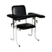 Dukal Corporation Dukal Corporation 4382F-BLK Blood Draw Chair with Flip Up Arm Supplies reLink Medical