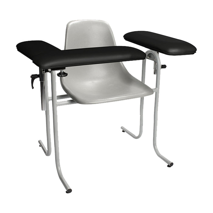 Dukal Corporation Dukal Corporation 4384F-BLK Blood Draw Chair Plastic Seat Supplies reLink Medical