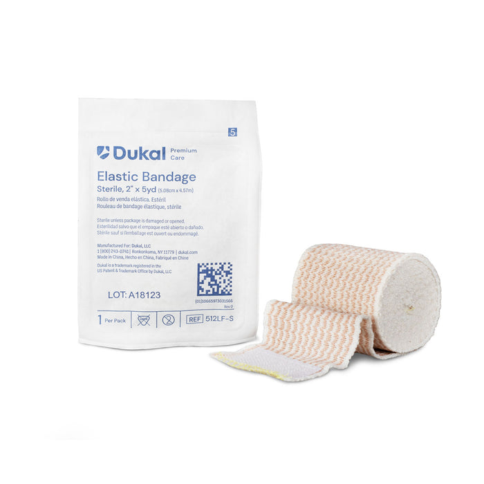 Dukal Corporation Dukal Corporation 512LF-S Premium Elastic Bandage 2" x 5yd Sterile Supplies reLink Medical