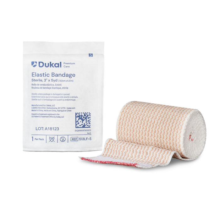 Dukal Corporation Dukal Corporation 513LF-S Premium Elastic Bandage 3" x 5yd Sterile Supplies reLink Medical