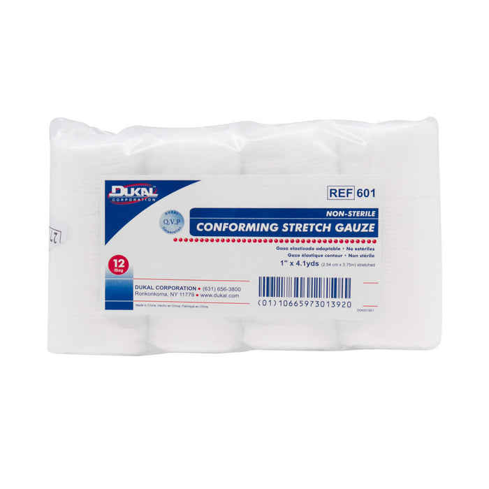 Dukal Corporation Dukal Corporation 601 Conming Gauze 1" x 4.1yds Non-Sterile 12 Supplies reLink Medical