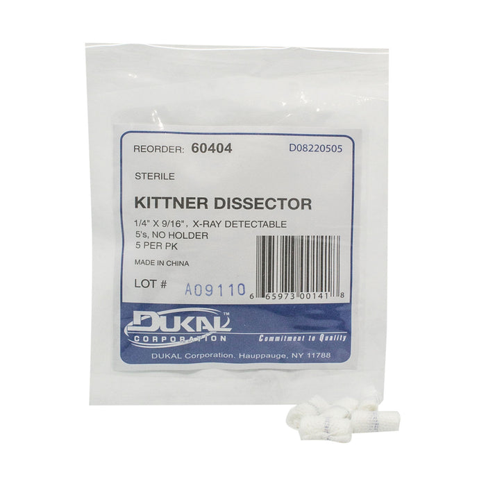 Dukal Corporation 60404 Kittner Dissectors Sterile 5s ‚¼" x 0.56"