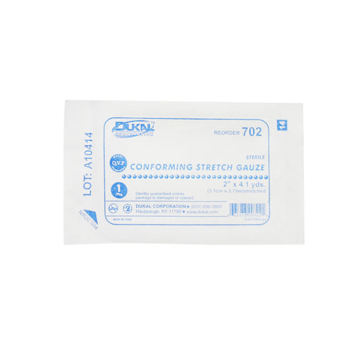 Dukal Corporation Dukal Corporation 702 Stretch Gauze 2" x 4.1 yd Sterile 1/pk 12 Supplies reLink Medical