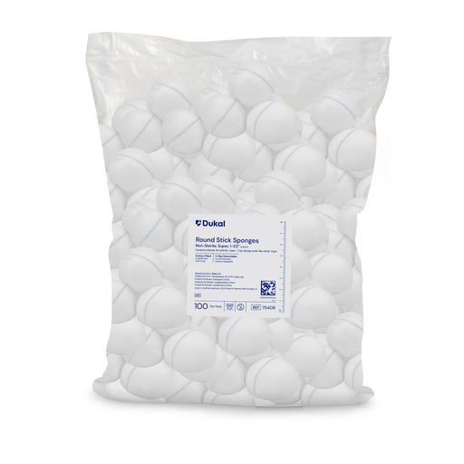 Dukal Corporation Dukal Corporation 75406 Roundstick Sponge Cotton-Filled X-Ray Supplies reLink Medical