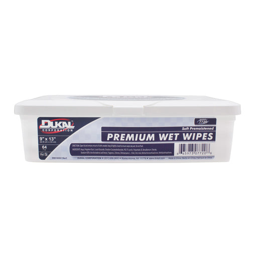 Dukal Corporation Dukal Corporation 7720 Wet Wipes 9" x 13" Adult 64/tub 8 Supplies reLink Medical