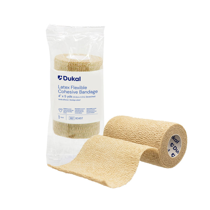 Dukal Corporation Dukal Corporation 8045T Bandage Cohesive 4" Non-Sterile Tan 5 Supplies reLink Medical