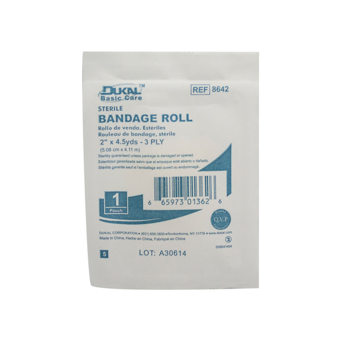Dukal Corporation Dukal Corporation 8642 Basic Care Fluff Bandage Roll 2" x 4.5 yd Supplies reLink Medical