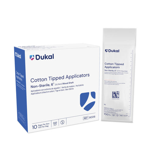 Dukal Corporation Dukal Corporation 9006 Applicator 6" Cotton Tip Non-Sterile Supplies reLink Medical