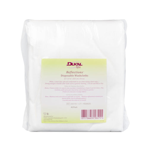 Dukal Corporation Dukal Corporation 900709 Washcloth 12" x 13.5" 40/pk 8 Supplies reLink Medical