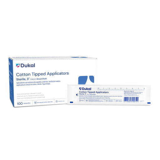 Dukal Corporation Dukal Corporation 9013 Applicator 3" Wooden Shaft Cotton-Tipped Supplies reLink Medical