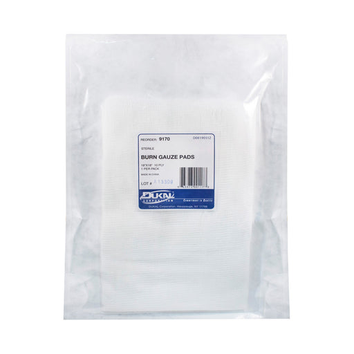 Dukal Corporation Dukal Corporation 9170 Burn Gauze Pad 18" x 18" 10-Ply Sterile 1s Supplies reLink Medical