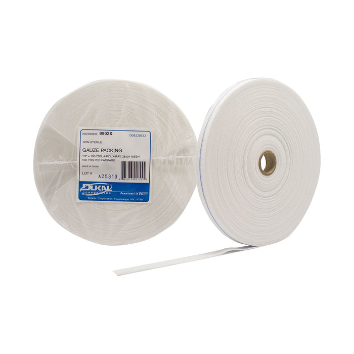 Dukal Corporation Dukal Corporation 9902X Gauze Packing Non-Sterile 28 x 24 Mesh ‚½" Supplies reLink Medical