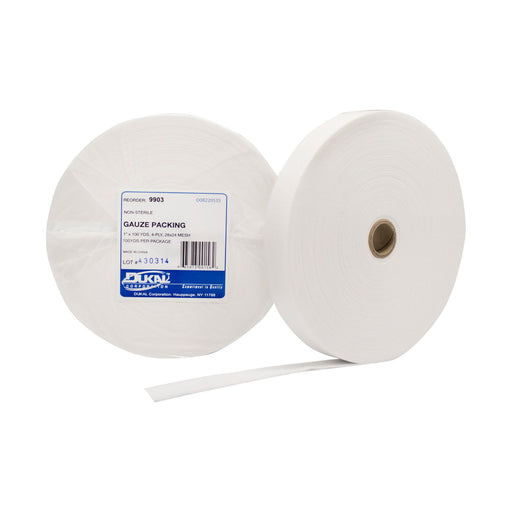 Dukal Corporation Dukal Corporation 9903 Gauze Packing Non-Sterile 28 x 24 Mesh 1" x Supplies reLink Medical